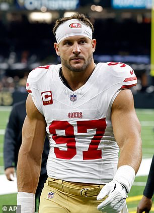 San Francisco 49ers star Nick Bosa
