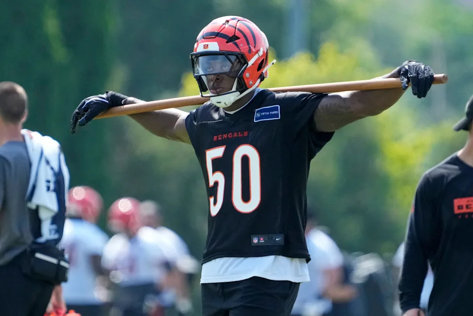 Cincinnati Bengals linebacker Shaka Heyward