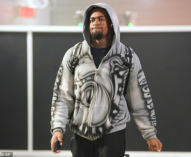 Josh Simmons' whereabouts remain a mystery after he missed the Chiefs' win over the Lions