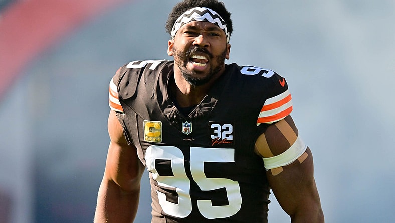 Cleveland Browns Pittsburgh Steelers Myles Garrett DPOY