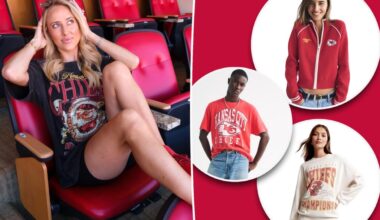 Abercrombie's Brittany Mahomes-approved NFL collab is on sale for 25% off
