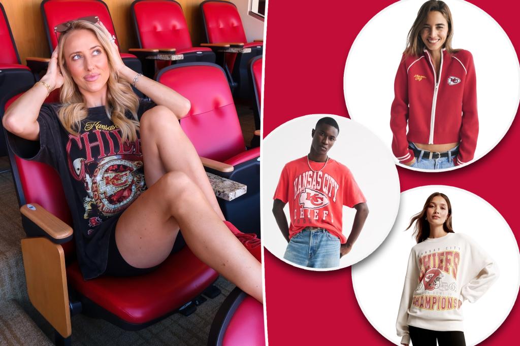 Abercrombie's Brittany Mahomes-approved NFL collab is on sale for 25% off
