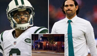 Ex-Jets QB Mark Sanchez arrested at hospital following stabbing incident at Indianapolis pub