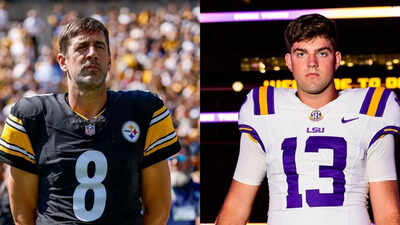Steelers’ shocking plan to replace Aaron Rodgers sparks outrage — LSU’s Garrett Nussmeier named as future QB
