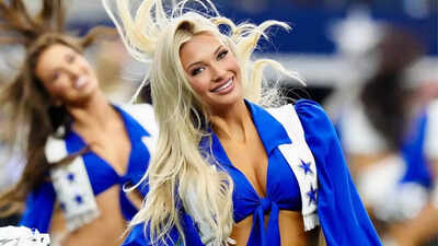 Who is Sophia Laufer? The ‘Barbie’ Dallas Cowboys Cheerleader turned heads ahead of the team’s rivalry clash against the Commanders