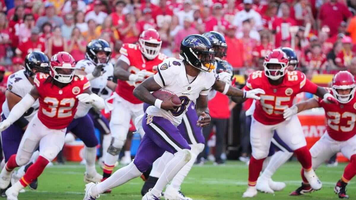 How Lamar Jackson's injury swings Ravens vs. Texans odds for NFL Week 5