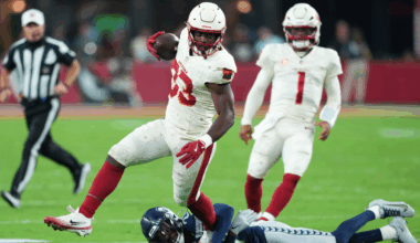 Trey Benson injury: Cardinals RB (knee) lands on IR after stepping in for James Conner (foot), per report