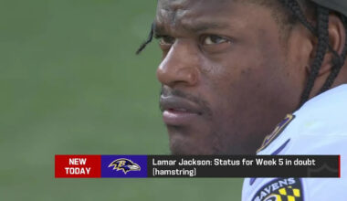 One star QB for another: Jackson doubtful (hamstring) for Ravens while Daniels (knee) cleared for Commanders 'The Insiders'