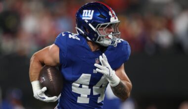 Fantasy Football Week 5 Start 'Em & Sit 'Em Running Backs: Cardinals, Bucs, Panthers injuries change landscape