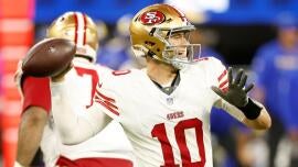 49ers coach Kyle Shanahan praises backup QB Mac Jones after win vs. Rams with Brock Purdy still 'week to week'