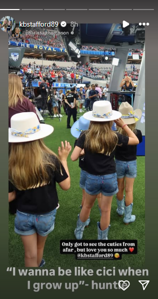 Matthew Stafford's daughters