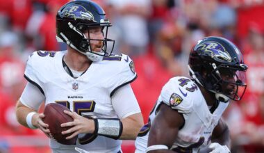 Cooper Rush to lead banged-up Ravens squad against Texans