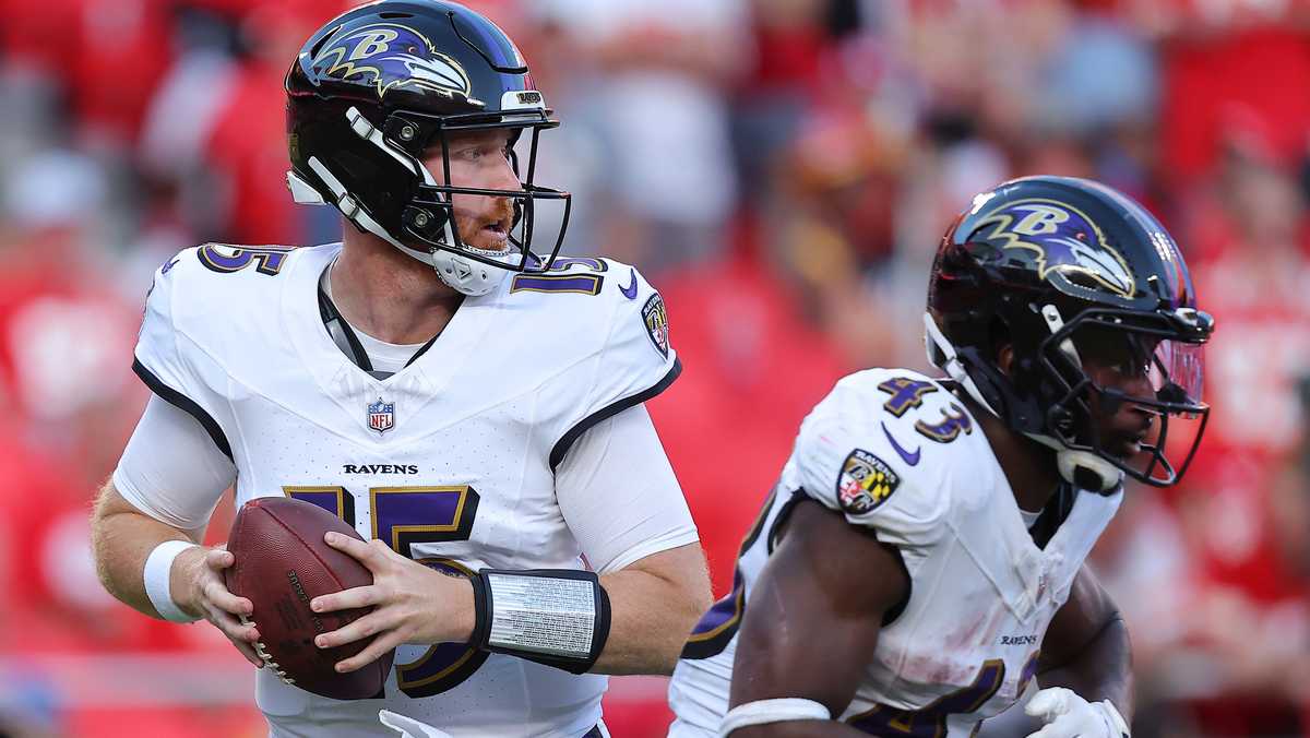Cooper Rush to lead banged-up Ravens squad against Texans