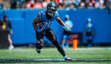 Chuba Hubbard injury update: Panthers RB to miss Week 5 game vs. Dolphins due to calf issue