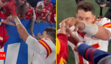 Patrick Mahomes’ stolen headband story takes wholesome turn as Chiefs send emotional gift to young fan ‘Phillies Karen’ | NFL News