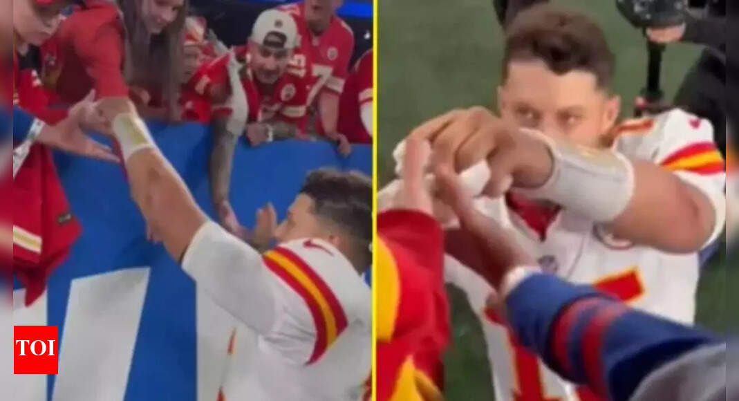 Patrick Mahomes’ stolen headband story takes wholesome turn as Chiefs send emotional gift to young fan ‘Phillies Karen’ | NFL News