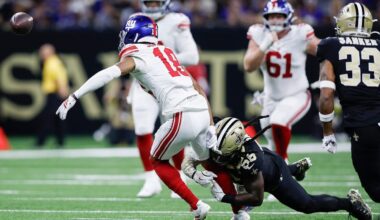 Giants vs. New Orleans Saints Week 5 takeaways