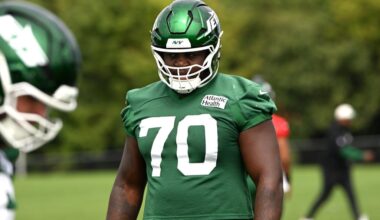 Jets' Armand Membou commits four penalties in day to forget