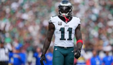 Eagles have received calls about potential A.J. Brown trade for months, per report