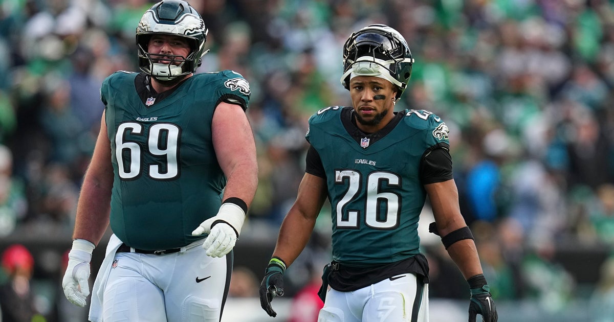 Philadelphia Eagles' Saquon Barkley, Landon Dickerson land on injury report before New York Giants game