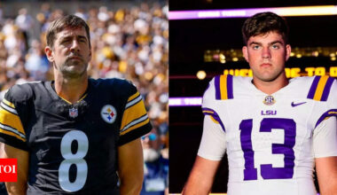 Steelers’ shocking plan to replace Aaron Rodgers sparks outrage — LSU’s Garrett Nussmeier named as future QB | NFL News