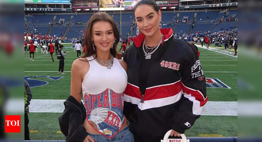 Claire Kittle and Kristin Juszczyk turn the Niners sidelines into a fashion-forward fan zone with their new joint page ‘Wife’d Up Mic’d Up’ | NFL News