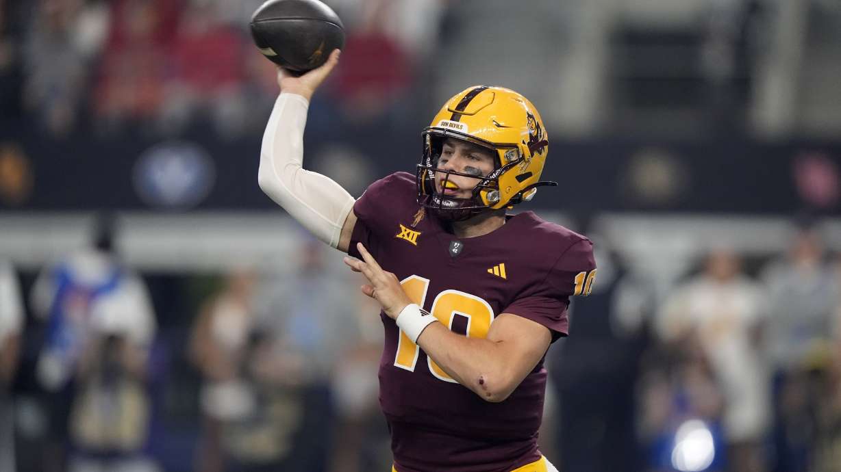Arizona State QB Sam Leavitt 'doubtful' for Saturday's game against Utah