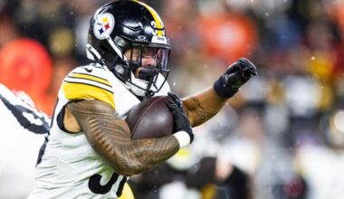 Best anytime touchdown scorer picks for Browns vs. Steelers in NFL Week 6 features Jaylen Warren