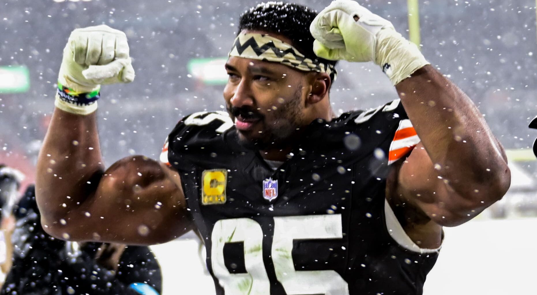 Myles Garrett Fueled by Steelers Fans Hate: 'I Love the Chants'