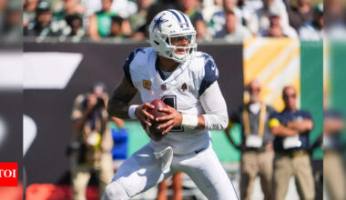 Will Dak Prescott play against the Carolina Panthers today? Latest injury update on the Dallas Cowboys' star QB | NFL News