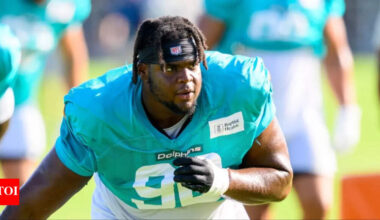 Will Kenneth Grant play against the Los Angeles Chargers tonight? Latest injury update on the Miami Dolphins defensive tackle | NFL News