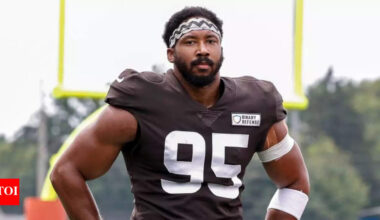 Will Myles Garrett play against the Pittsburgh Steelers today? Latest injury update on the Cleveland Browns’ defensive end | NFL News