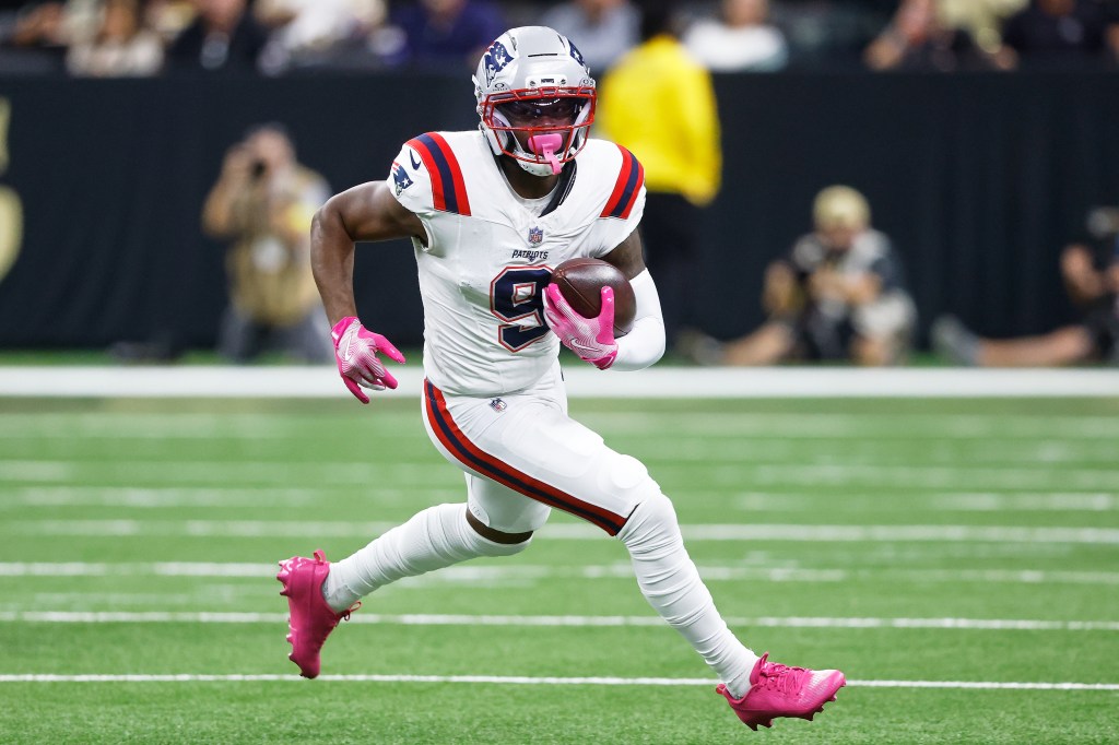 Kayshon Boutte's patience pays off in expensive Patriots win over Saints