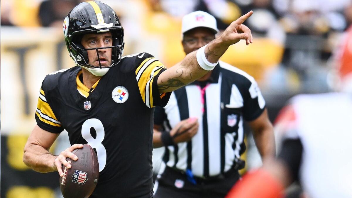 Aaron Rodgers is pulling off 'Last Dance' bid with Steelers, plus game balls and gaffes from NFL Week 6