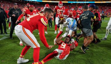 Fight after Chiefs vs Lions game: What really happened between Brian Branch, JuJu Smith-Schuster and Patrick Mahomes?