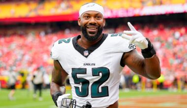 Eagles' Za'Darius Smith announces retirmenet