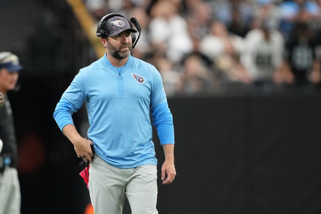 Titans fire Brian Callahan in first NFL axing of 2025 season