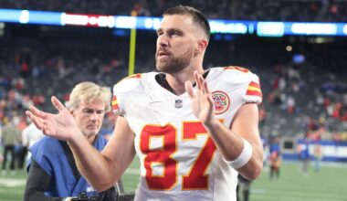 Travis Kelce teases ESPN’s host in viral post Chiefs vs Lions game interview: ‘Why can’t we get you…’ | Watch