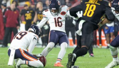 Kicker Jake Moody becomes an unlikely hero