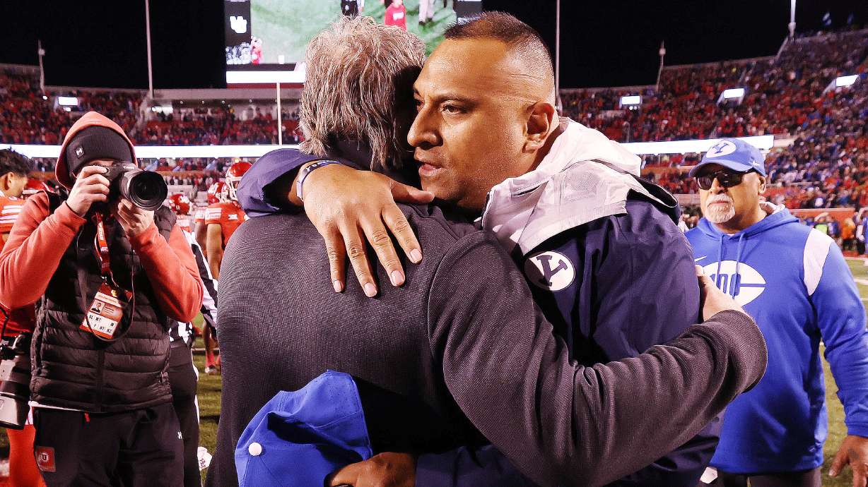 Close ties in BYU-Utah rivalry 'makes it even more fun' for coaches, player