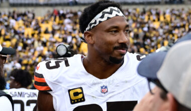 PFF Defends Myles Garrett; Insane Steelers-Bengals Stat