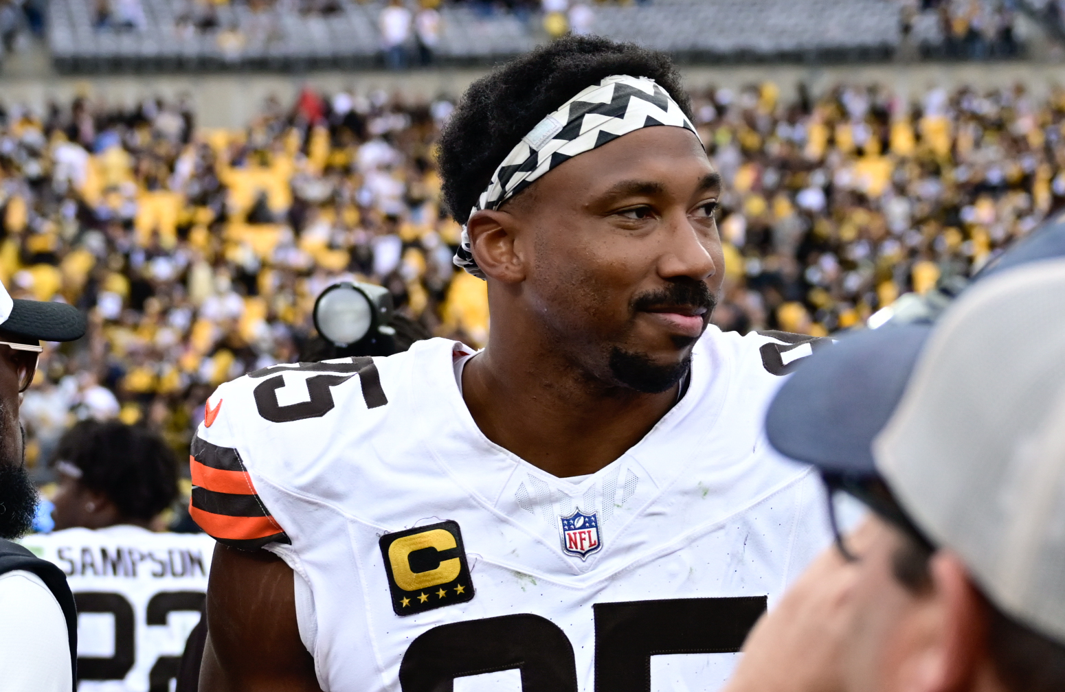 PFF Defends Myles Garrett; Insane Steelers-Bengals Stat
