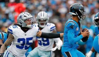 Pregame spat with Panthers assistant added ‘fuel to the fire’ for Cowboys LB Marist Liufau