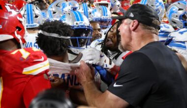 Lions safety Brian Branch loses appeal of one-game suspension, will miss Week 7 after post-game fight