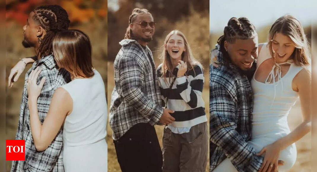 “Perfect day to say yes”: Houston Texans CB Derek Stingley Jr. gets engaged to his girlfriend Annabella Campagna during bye week | NFL News