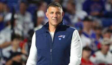 Mike Vrabel made sure the Patriots celebrated their Week 6 win over Saints