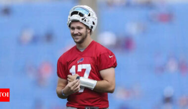 Josh Allen under fire as Bills fans demand a blockbuster trade with the team’s offense falling apart without Stefon Diggs | NFL News