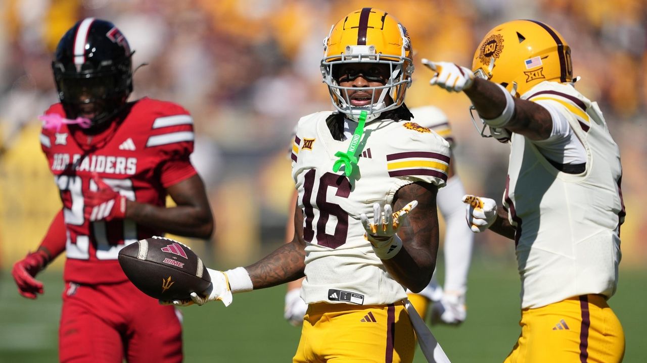 Arizona State hands No. 7 Texas Tech its first loss with late drive in 26-22 win