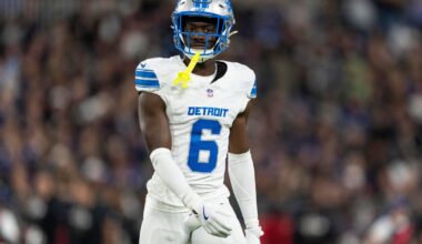 Detroit Lions to be without DBs Joseph, Arnold, Maddox and Branch against Tampa Bay Buccaneers