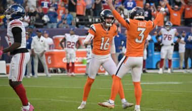 Denver Broncos come back to beat New York Giants 33-32 in NFL Week 7
